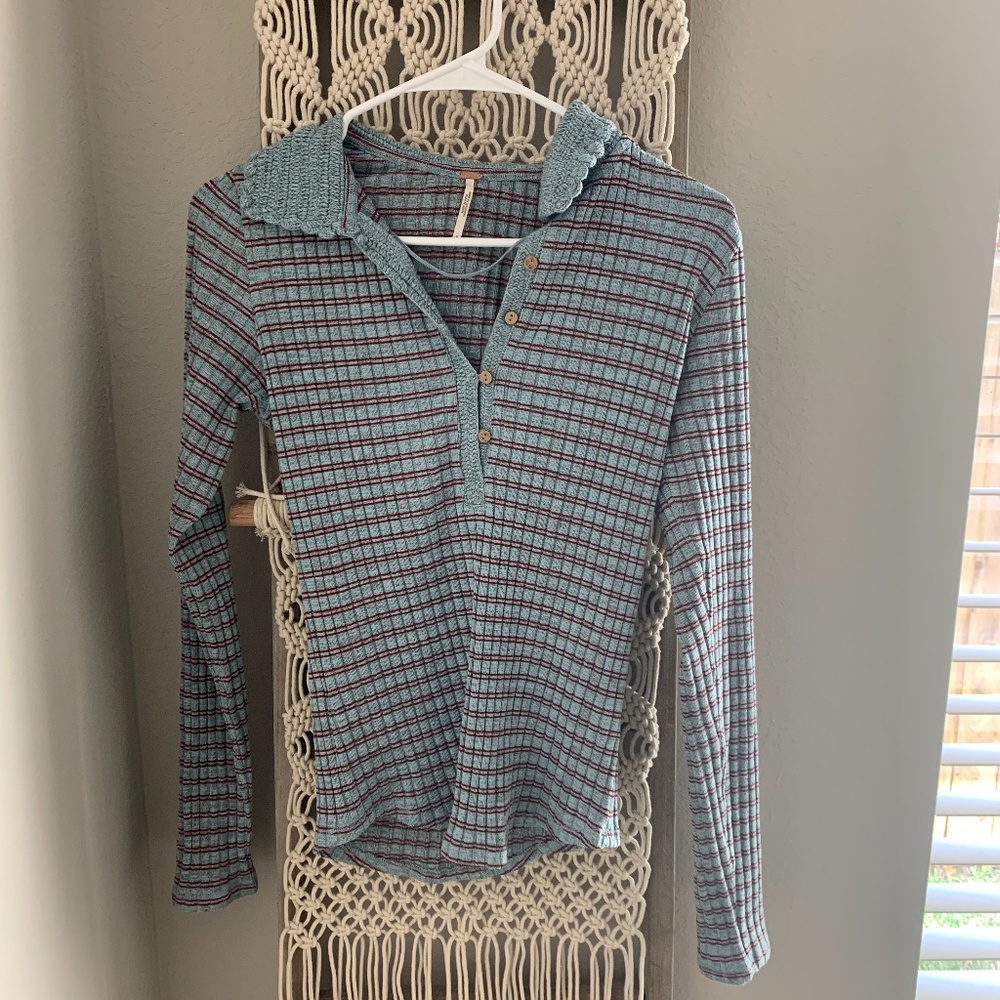 Free people long sleeves top